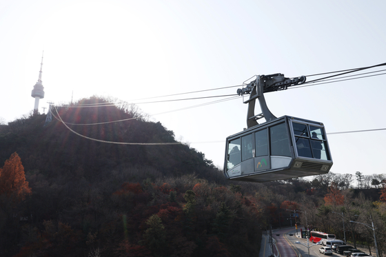 서울 남산 케이블카. 연합뉴스
