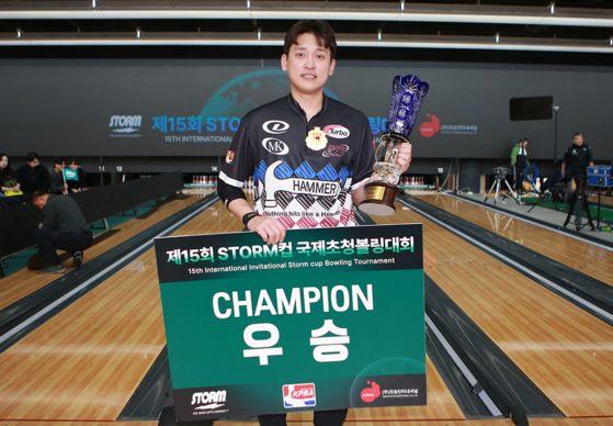 스톰컵 우승을 차지한 정재영. 사진 KPBA
