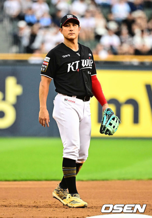 [OSEN=지형준 기자] KT 황재균. 2025.07.06 / jpnews@osen.co.kr