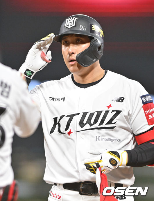 [OSEN=조은정 기자] KT 황재균. 2025.04.08 /cej@osen.co.kr