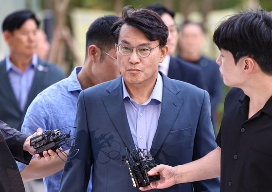 공천개입 의혹이 불거진 2022년 지방선거 및 재보궐선거 당시 공천관리위원장이었던 윤상현 국민의힘 의원은 지난 7월 김건희 특검팀에 출석해 조사를 받았다. 뉴스1