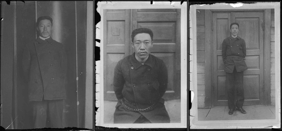 최근 국사편찬위원회가 고해상 디지털자료로 공개한 '안중근 유리건판 사진 자료'. 해당 유리건판 자료는 1909년 10월 26일 하얼빈 의거 직후 러시아와 일본 당국이 촬영한 원본 사진을 조선총독부가 유리건판 형태로 복제한 것이다.   사진은 러시아 관헌에게 체포된 직후, 안 의사의 신병이 러시아 측에서 일본 측으로 인계된 이후 등 크게 두 차례에 걸쳐 촬영된 안중근 의사의 모습. 사진 국사편찬위원회