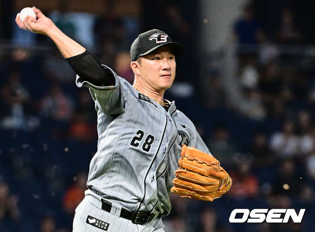 [OSEN=창원, 이석우 기자] 한화 이글스 장시환 187 2023.08.15 / foto0307@osen.co.kr