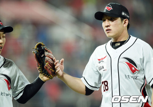 2015년 KT 시절 장시환 / OSEN DB