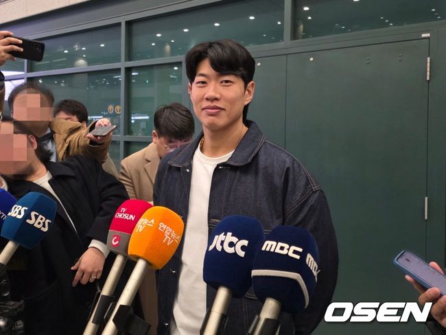 [OSEN=인천공항, 이후광 기자] 샌디에이고 파드리스 송성문 / backlight@osen.co.kr