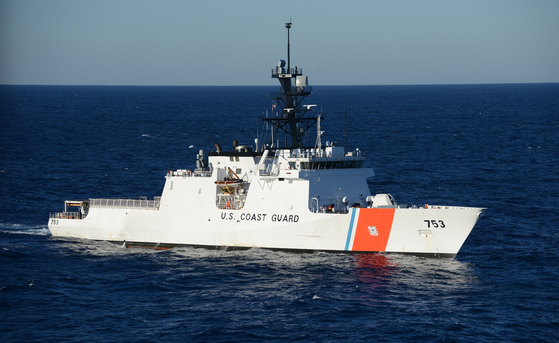 미국 해군 신형 호위함의 기반이 될 레전드급 경비함. 사진 미국 국방부