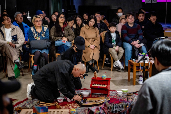 지난달 무지카엑스마키나가 재연한 '기계장치의 음악' 공연 장면. [사진 무지카엑스마키나]