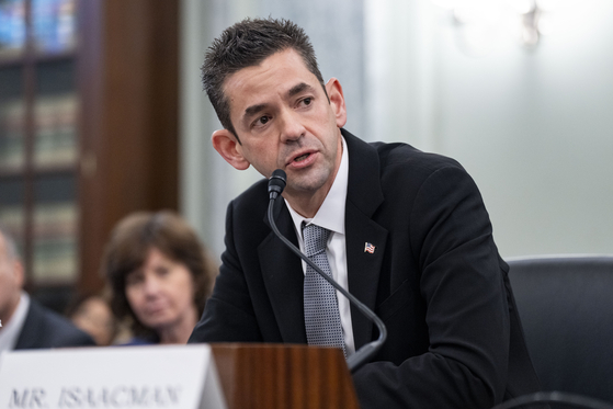 재러드 아이작먼 NASA 국장. UPI=연합뉴스 