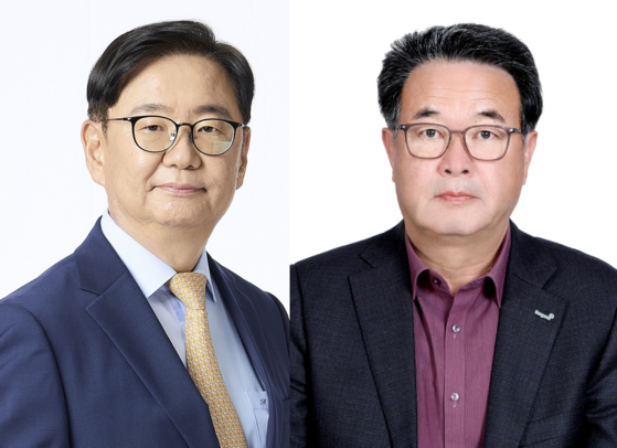 동원그룹은 29일 2026년 정기 임원 인사를 실시했다고 밝혔다. 왼쪽부터 조성진 동원건설산업 대표이사 신임 사장, 노경탁 동원팜스 대표이사 신임 사장. 사진 동원그룹