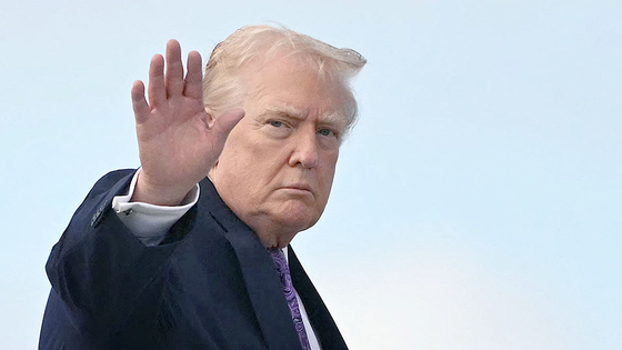 도널드 트럼프 미국 대통령. AFP=연합뉴스
