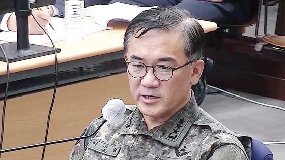  여인형 전 국군방첩사령관. 사진 서울중앙지법