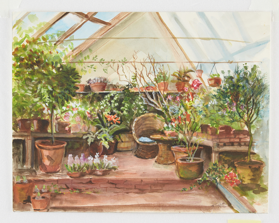 식물 관련 작품을 통해 타샤 튜더가 가꾸었던 정원의 세계를 살펴볼 수 있다.