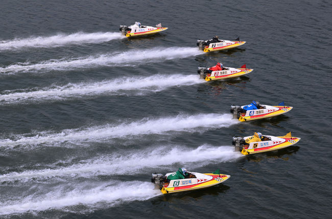 미사경정장에서 열린 경주 장면.