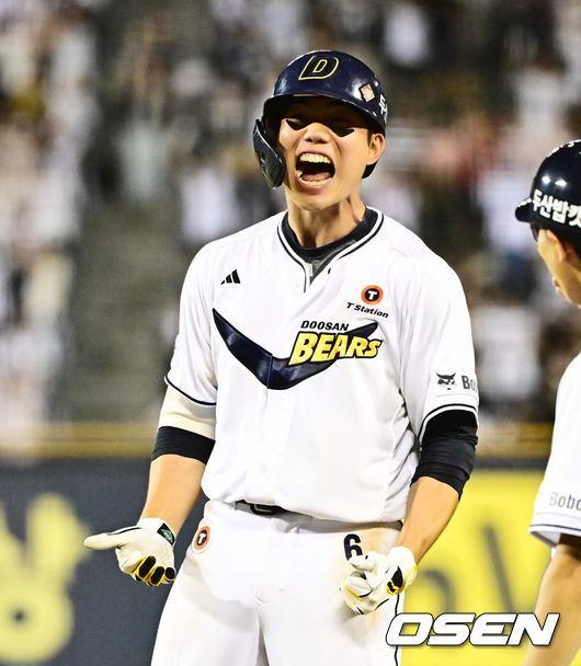 [OSEN=지형준 기자] 두산 오명진. 2025.07.06 / jpnews@osen.co.kr