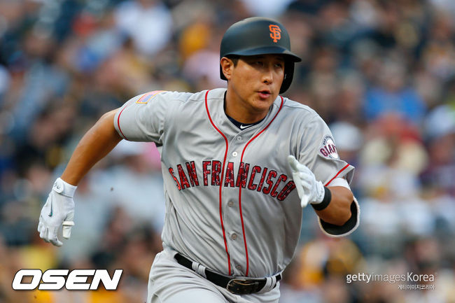 [사진] 샌프란시스코 자이언츠 시절 황재균 ⓒGettyimages(무단전재 및 재배포 금지)