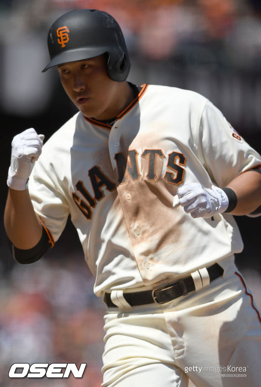 [사진] 샌프란시스코 자이언츠 시절 황재균 ⓒGettyimages(무단전재 및 재배포 금지)