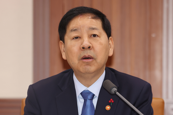 구윤철 경제부총리 겸 기획재정부 장관이 31일 서울 종로구 정부서울청사에서 열린 경제관계장관회의 겸 성장전략 TF 회의에서 발언하고 있다. 연합뉴스