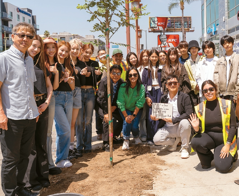 타운에 더 많은 나무를…KYCC ‘나무심기 프로젝트’