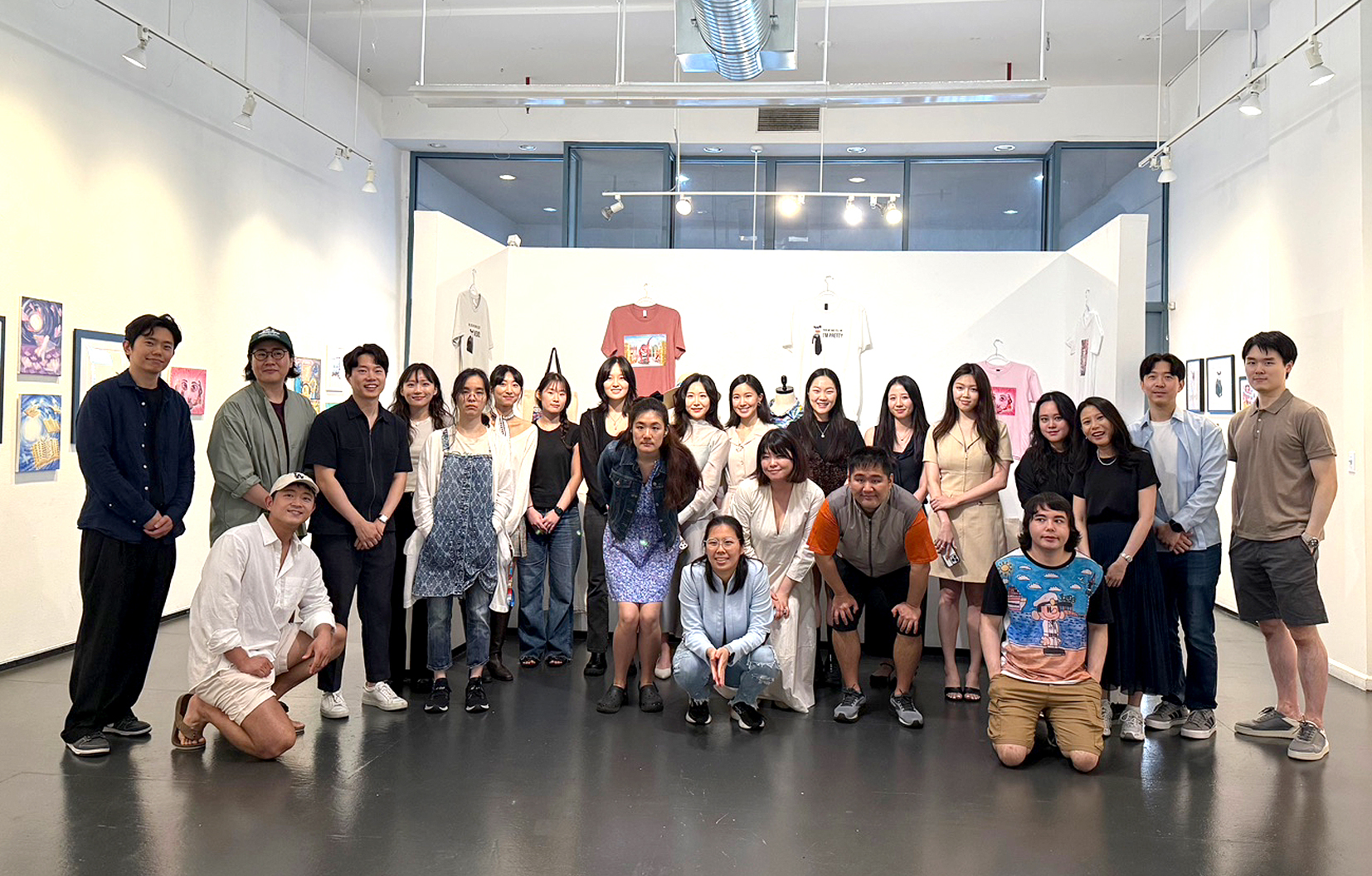 한인장애가족지원센터 CIDA는 지난 7일과 8일 뉴욕 트리베카 원 아트 스페이스에서 뉴욕주 예술위원회 후원으로 장애인 청년 예술가 전시회를 개최했다. [사진 뉴욕한인예술인연합]