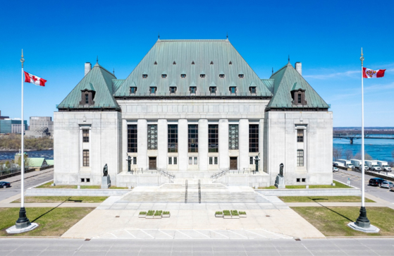 캐나다 연방대법원(The Supreme Court of Canada) 전경. [캐나다 연방대법원 공식 홈페이지]