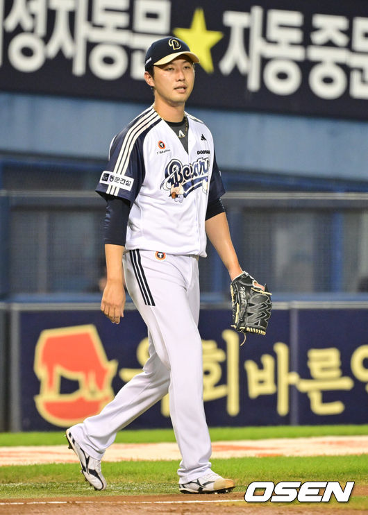 [OSEN=박준형 기자] 두산 홍건희 2025.08.23 / soul1014@osen.co.kr