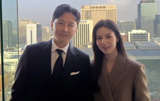 진태현 박시은 부부. SNS 캡처