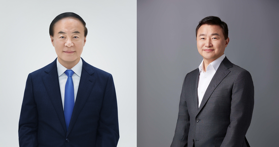 전영현 삼성전자 대표이사 부회장(사진 왼쪽)과 노태문 대표이사 사장. 사진 삼성전자