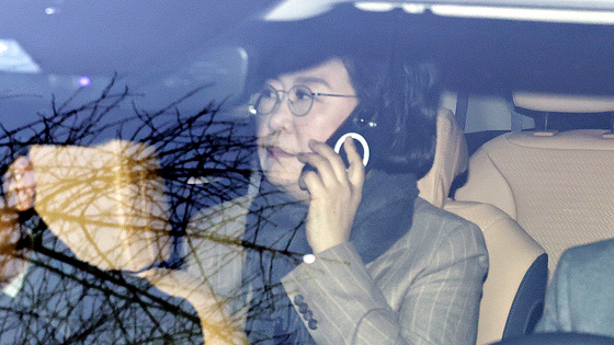 이혜훈 기획예산처 장관 후보자가 2일 오전 서울 중구 예금보험공사에 마련된 청문회 준비 사무실로 출근하고 있다. 사진공동취재단