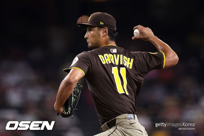 [사진] 샌디에이고 다르빗슈 유. ⓒGettyimages(무단전재 및 재배포 금지)