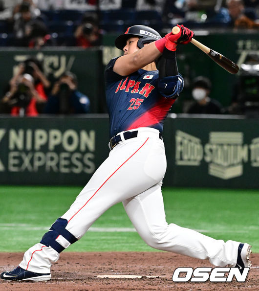 일본 야구 대표팀 오카모토 카즈마. /OSEN DB