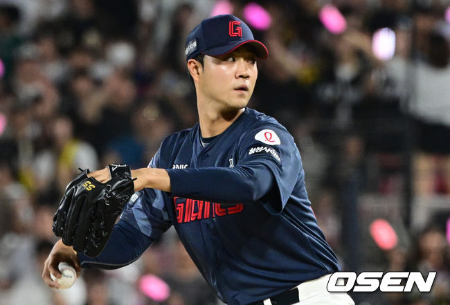 [OSEN=조은정 기자] 롯데 윤성빈. 2025.09.03 /cej@osen.co.kr