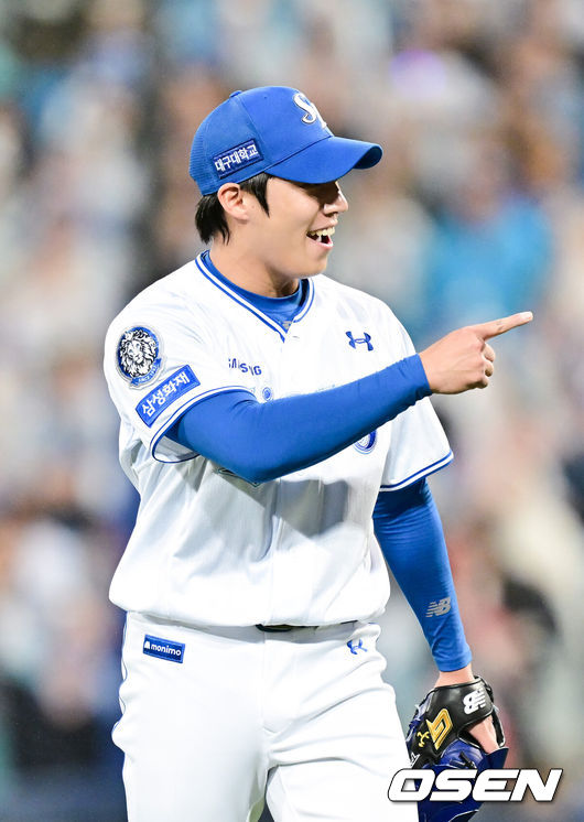 삼성 라이온즈 원태인. /OSEN DB