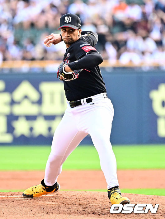 KT 위즈 시절 윌리엄 쿠에바스. /OSEN DB