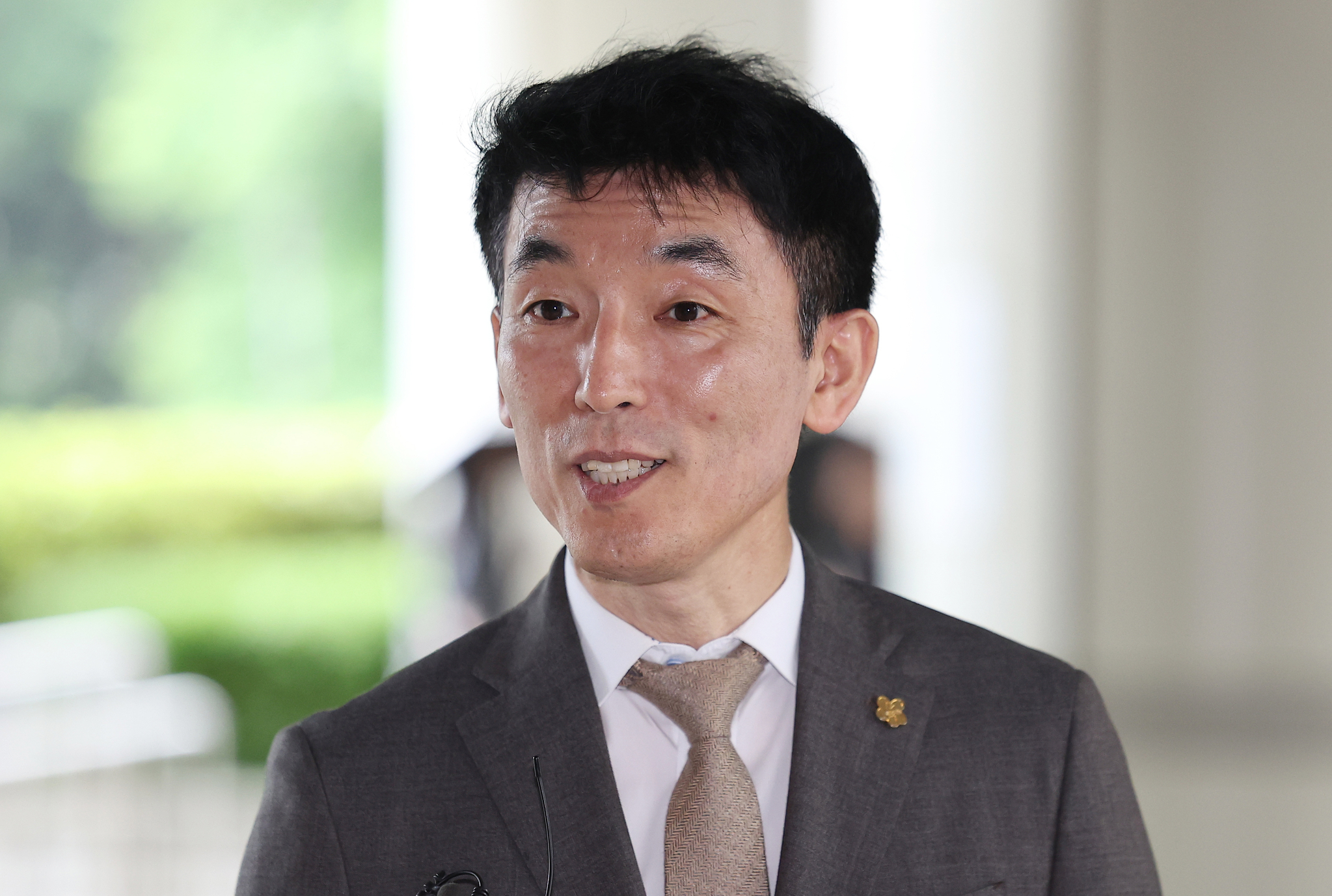 김용현 전 국방부 장관 측 변호인 이하상 변호사. 연합뉴스