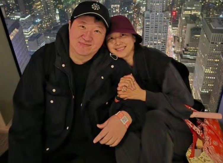 정형돈과 아내 한유라. 인스타그램 캡처