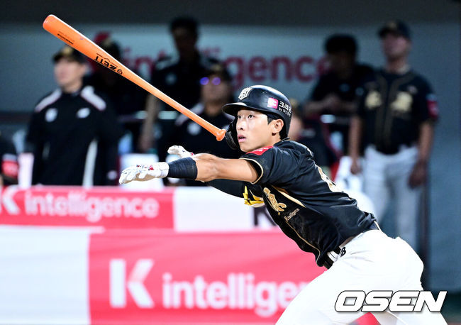 [OSEN=최규한 기자] KT 유준규. 2025.09.18 / dreamer@osen.co.kr