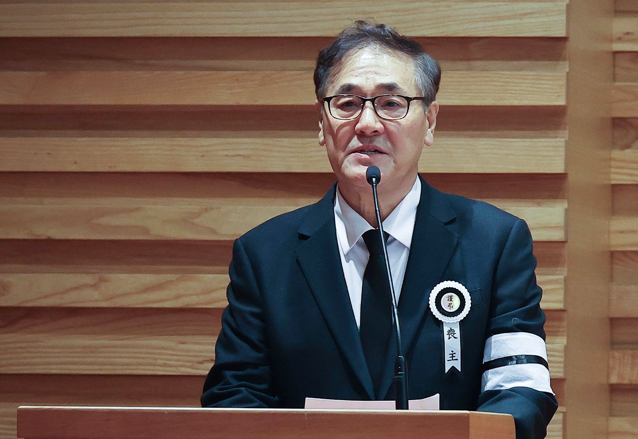 안성기 배우와 10여편의 작품을 함께 한 배창호 감독은 안성기 배우를 '안형'이라고 친근하게 부르며 조사를 읽었다. 임현동 기자