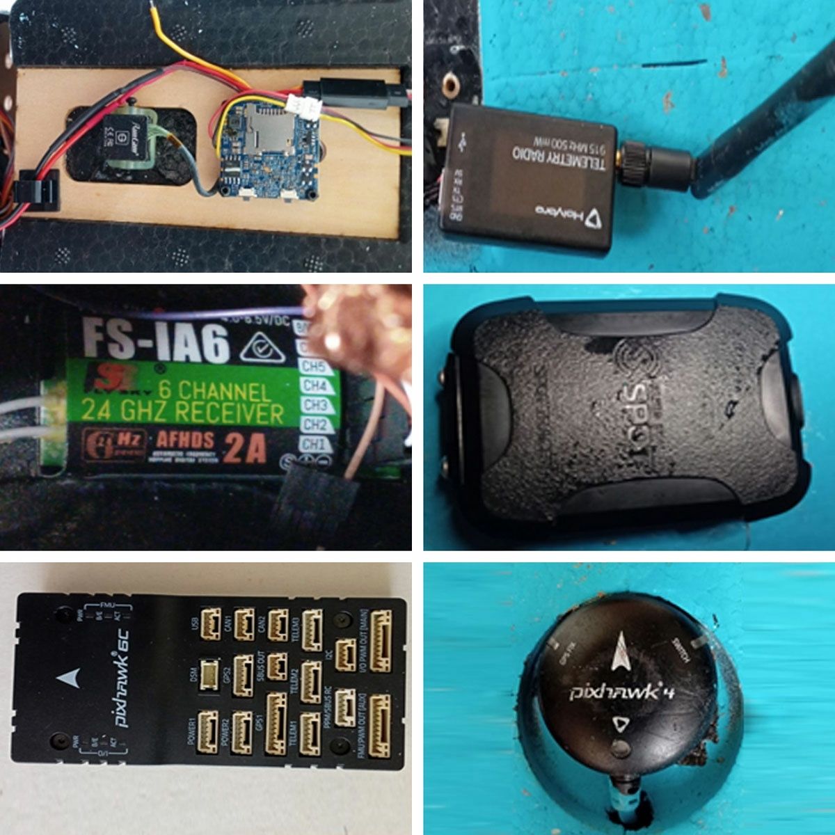 북한이 한국이 보낸 무인기에 설치됐다고 주장한 촬영 및 각종 장치의 모습. 노동신문, 뉴스1