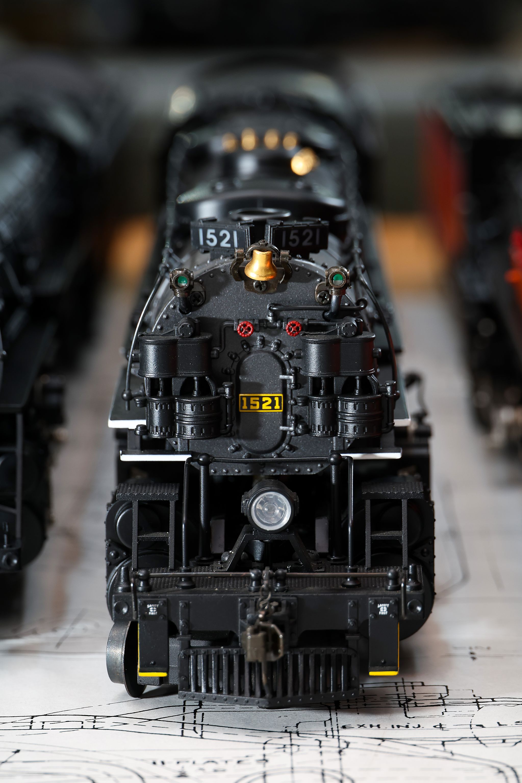 체서피크 앤 오하이오(Chesapeake & Ohio) 철도의 USRA 2-6-6-2 1521. 