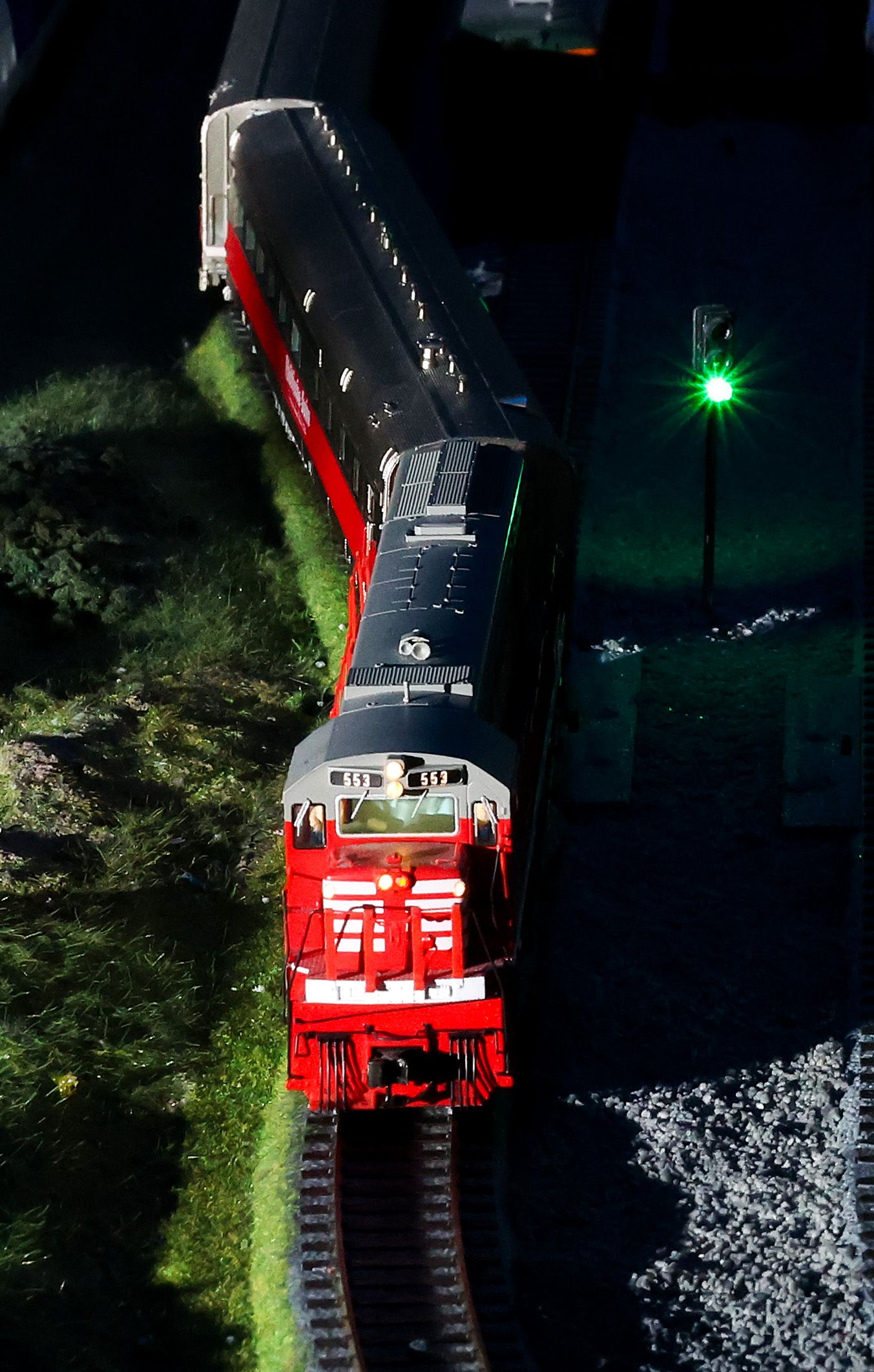 미국 시카고 벌링턴 & 퀸시 철도(CB&Q)에서 운행했던 U25C 기관차. 