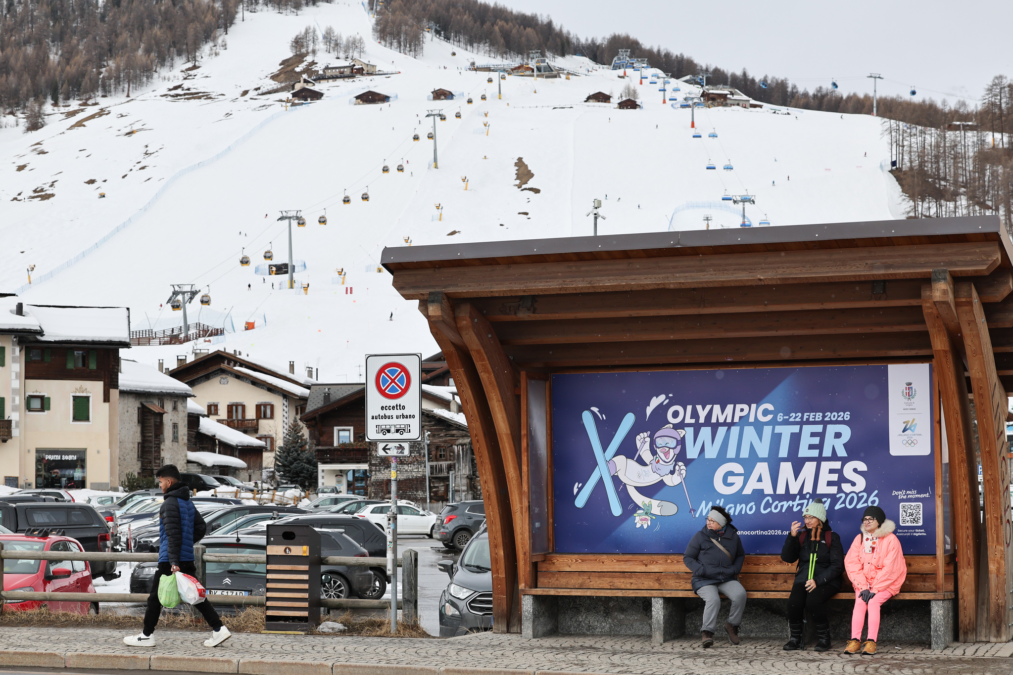 작은 산악도시지만 음악과 익스트림 스포츠의 천국으로 불리는 리비뇨에서는 스노보드 등 젊은이들이 열광하는 종목들이 치러진다. 신화=연합뉴스
