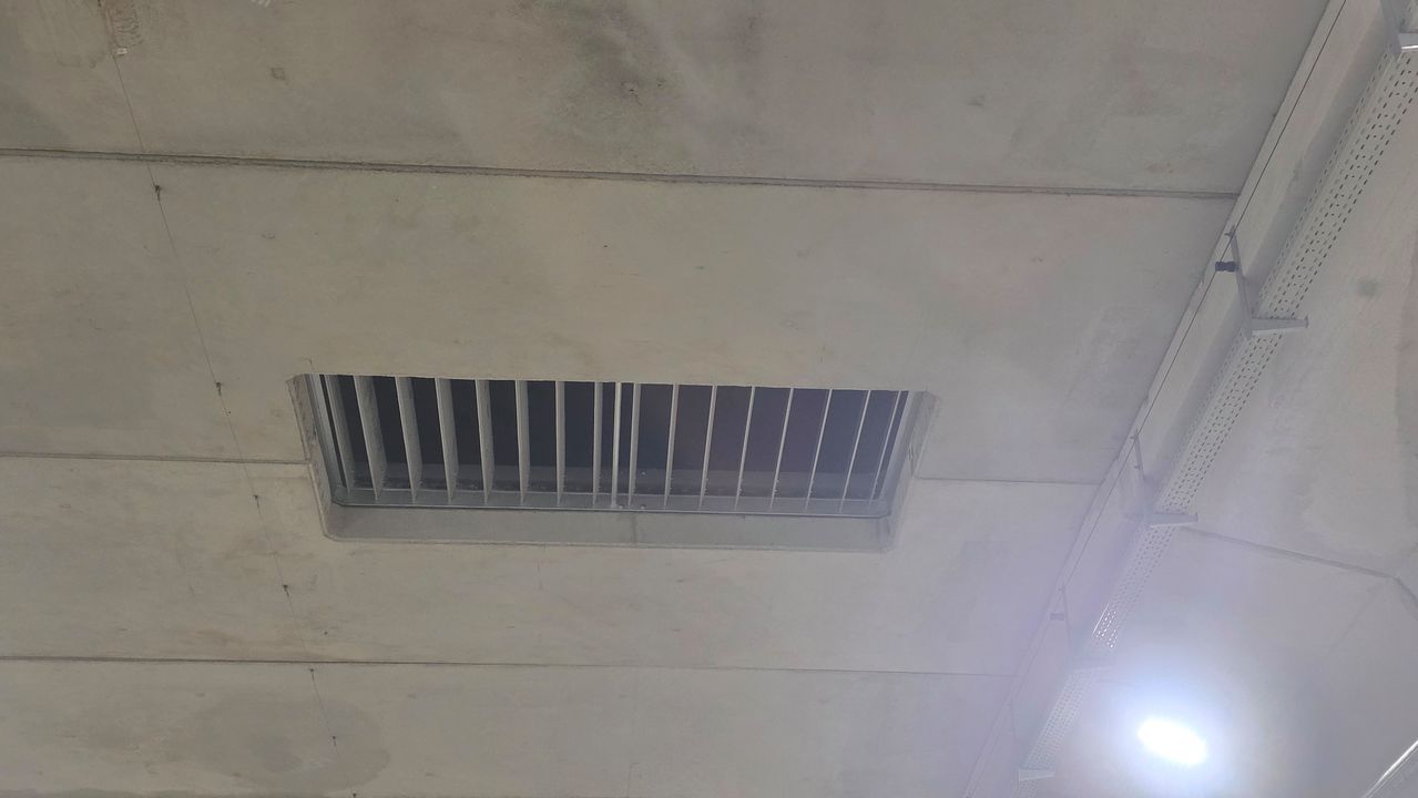 화재 발생시 연기를 흡입하는 제연기관 모습. 위성욱 기자 