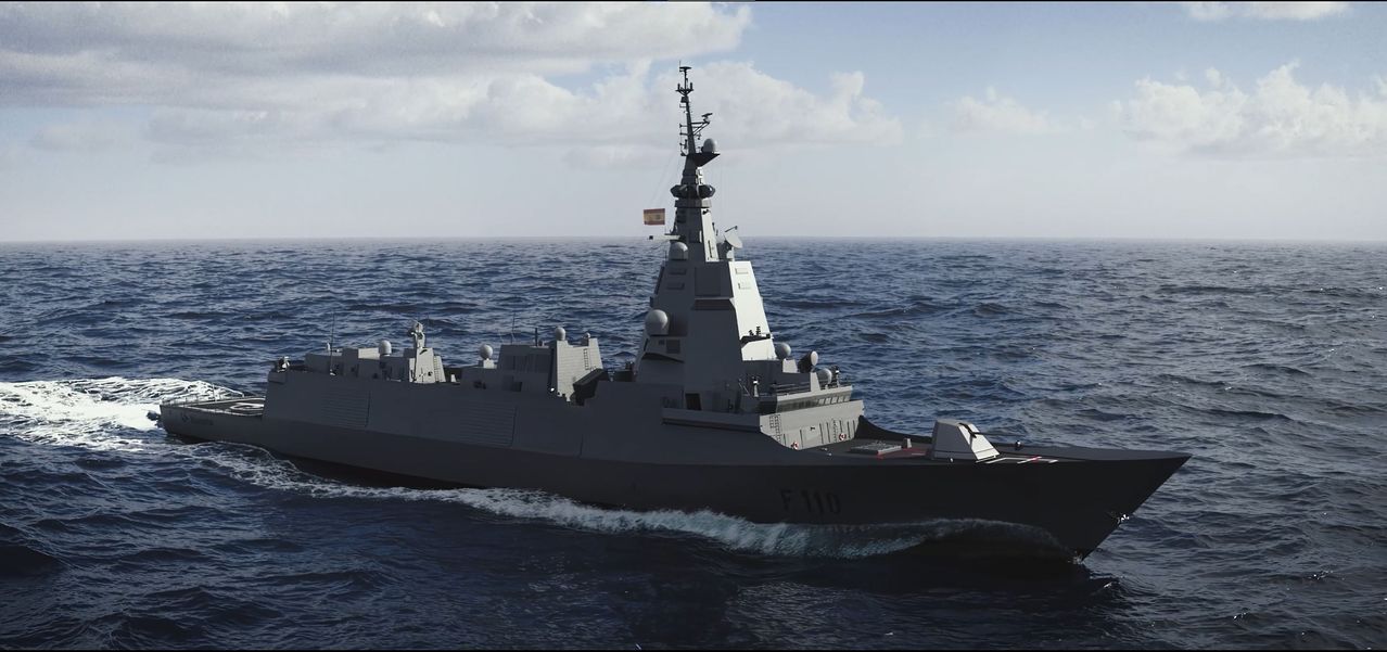 이집트가 스페인 나반티아와 협상중인 F110급 호위함. 나반티아