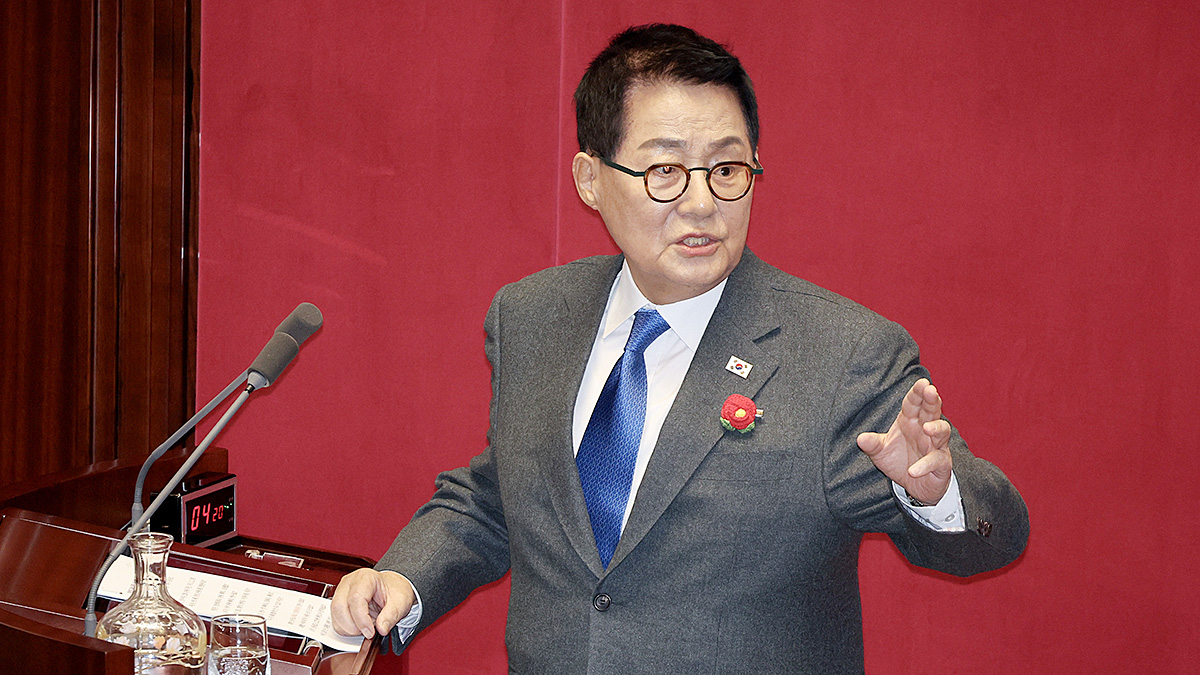 박지원 더불어민주당 의원. 전민규 기자