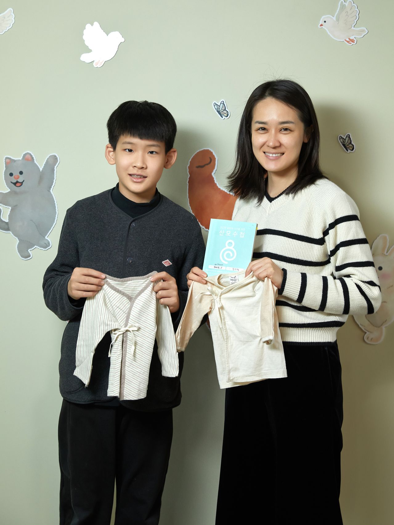 이주호 학생기자와 어머니