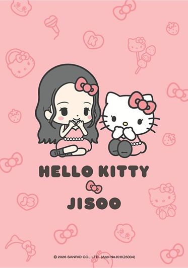 ‘헬로키티X지수(HELLO KITTY x JISOO)’ 한정판 협업 프로젝트 이미지