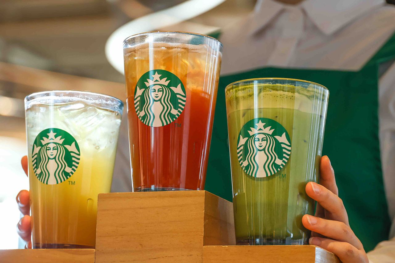 스타벅스 티 음료. 사진 스타벅스코리아