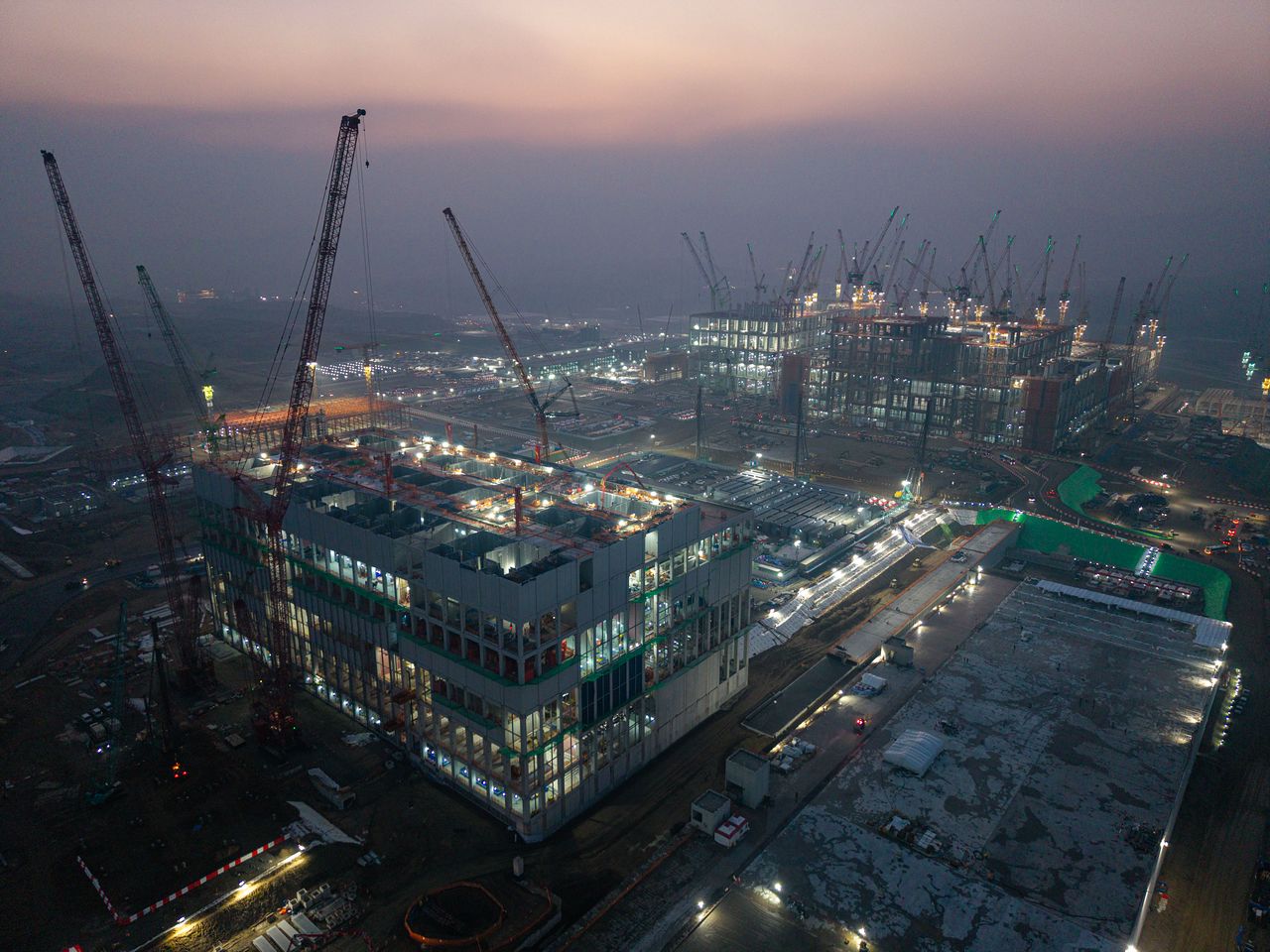 지난해 12월 30일 오전 경기도 용인 반도체클러스터의 모습. 김정훈 기자. 