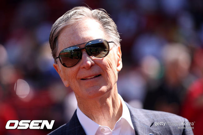 [사진] 존 헨리 보스턴 구단주 ⓒGettyimages(무단전재 및 재배포 금지)