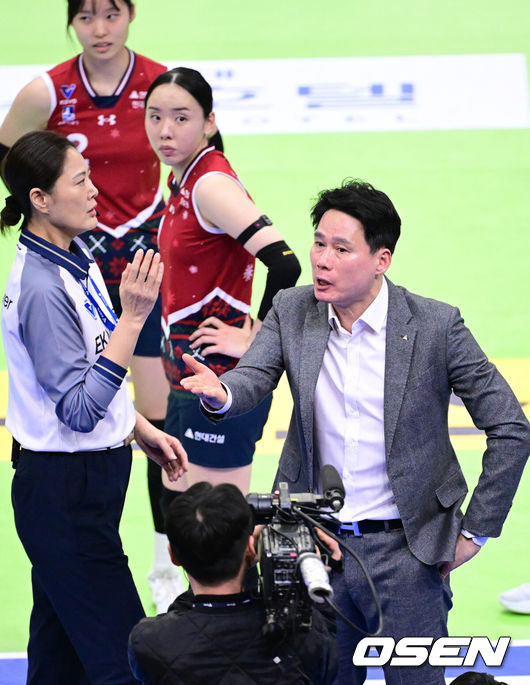 현대건설 힐스테이트 강성형 감독. /OSEN DB